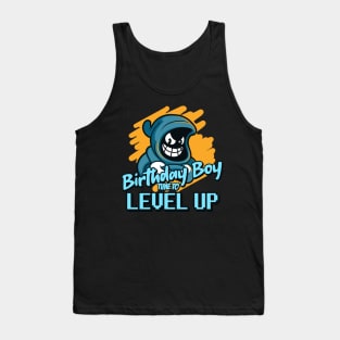 Birthday Boy Time To Level Up Tank Top